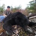 Our good buddy Keith with his giant 7 ft boar